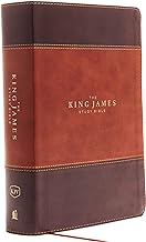 KJV, THE KING JAMES STUDY BIBLE, LEATHERSOFT, BROWN, THUMB INDEXED