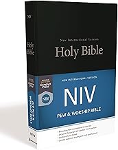 NIV, PEW AND WORSHIP BIBLE, HARDCOVER, BLACK, COMFORT PRINT