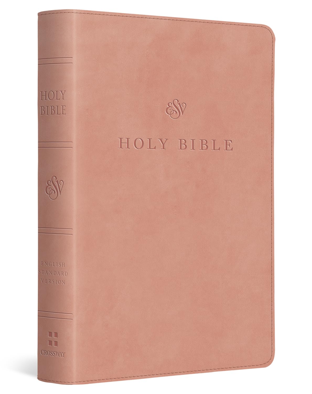 ESV LARGE PRINT COMPACT TT, BLUSH, RL