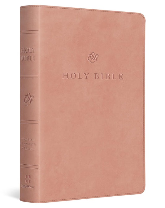 ESV LARGE PRINT COMPACT TT, BLUSH, RL