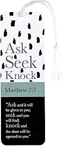 DIC BKMTL-487 TASSEL BOOKMARK ASK SEEK KNOCK MATT. 7:7