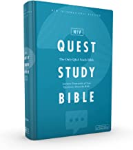 NIV ZON QUEST STUDY BI 2019 ED STD SZ HC