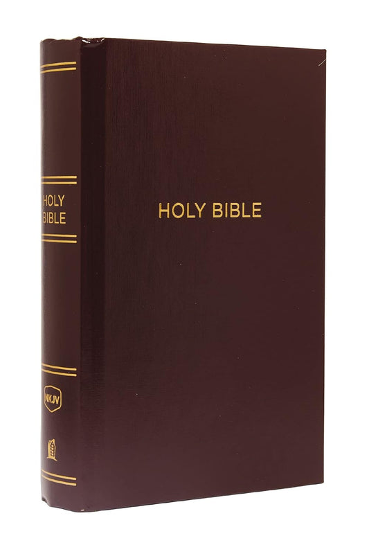 TN NKJV PEW LARGE PRINT BI BURGUNDY HC