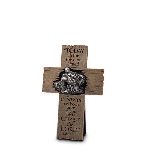 LCP 12697 CHRISTMAS CROSS A SAVIOUR IS BORN