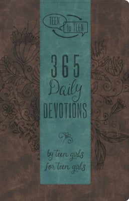 B&H KIDS TEEN TO TEEN 365 DEVOTIONS FOR TEEN GIRLS