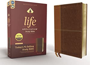 NIV ZON LIFE APP STUDY BI 3RD ED STD SZ RLE LS BROWN