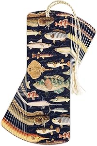DIC BKMTL-354 FISH FISHERS OF MEN TASSEL BOOKMARK