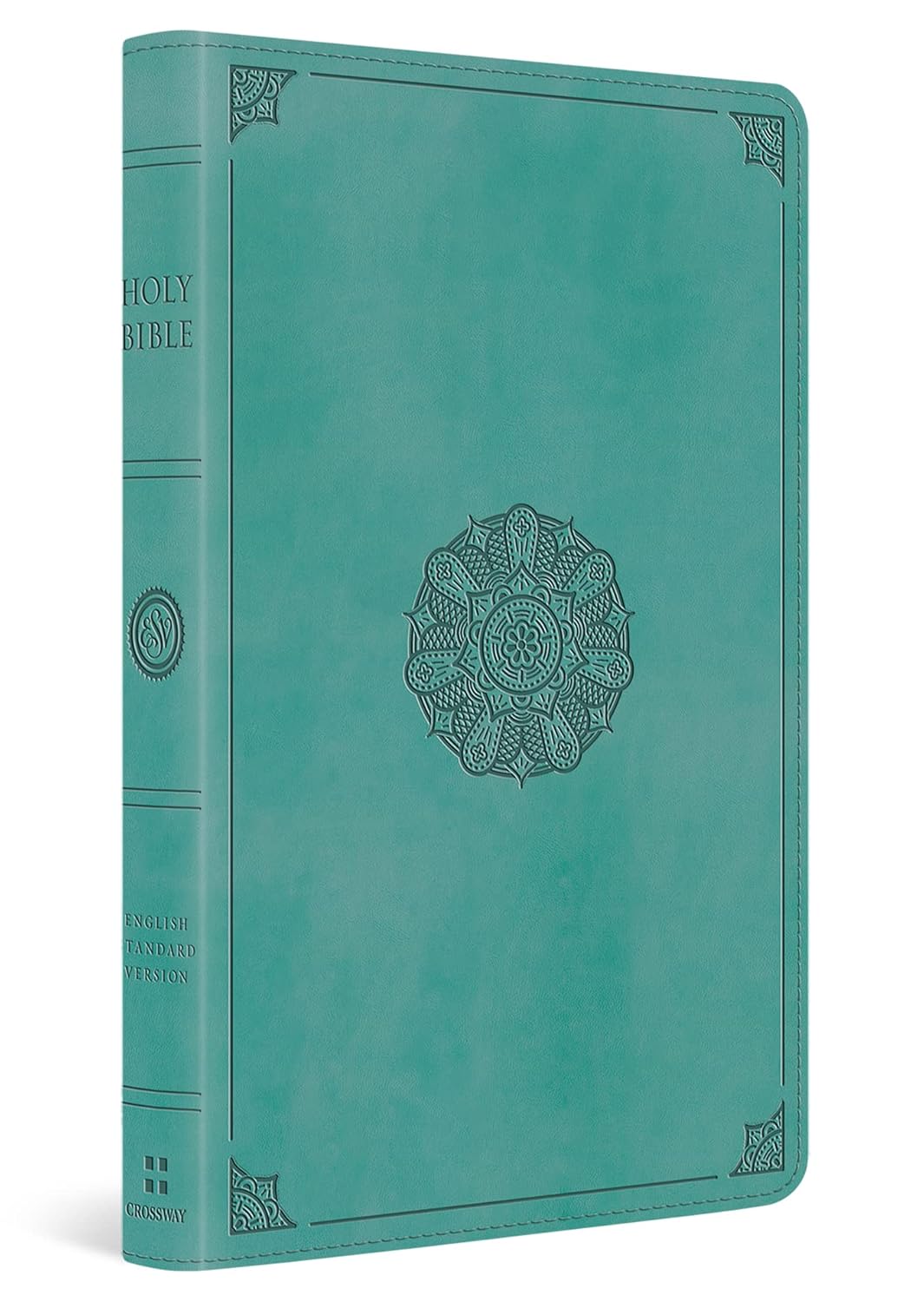 ESV LARGE PRT VALUE THINLINE BI TT TURQ EMBLEM