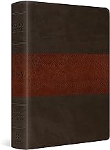 ESV STUDY BIBLE PERSONAL SIZE TT FOREST TAN TRAIL