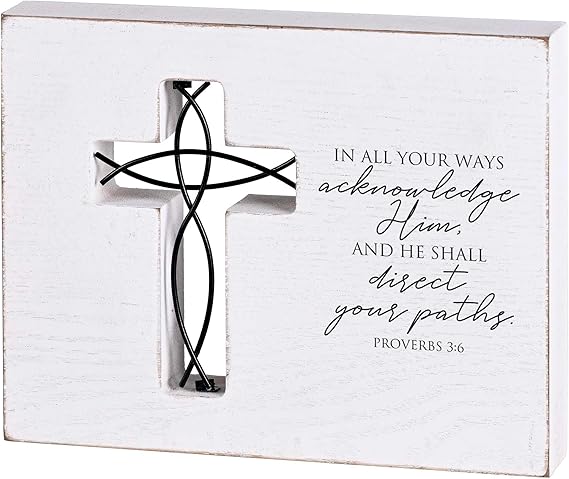 DIC TTPLQW-2001 TABLETOP WIRE PLAQUE IN ALL YOUR WAYS