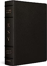ESV STUDY BIBLE STD SIZE BUFF LEATHER DEEP BROWN