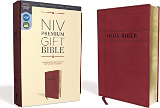 NIV ZON PREMIUM GIFT BIBLE LS BURGUNDY
