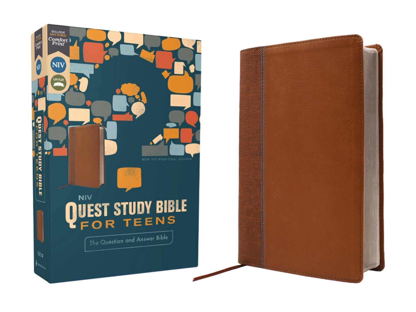 NIV QUEST STDY BIBLE TEENS LS