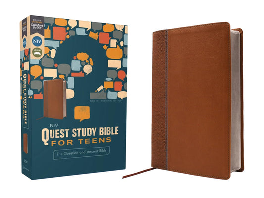 NIV QUEST STDY BIBLE TEENS LS