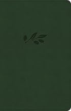 NASB LARGE PRINT THINLINE BIBLE, OLIVE LEATHERTOUCH