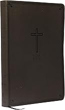 KJV VALUE COMPACT THINLINE BLACK LEATHERSOFT