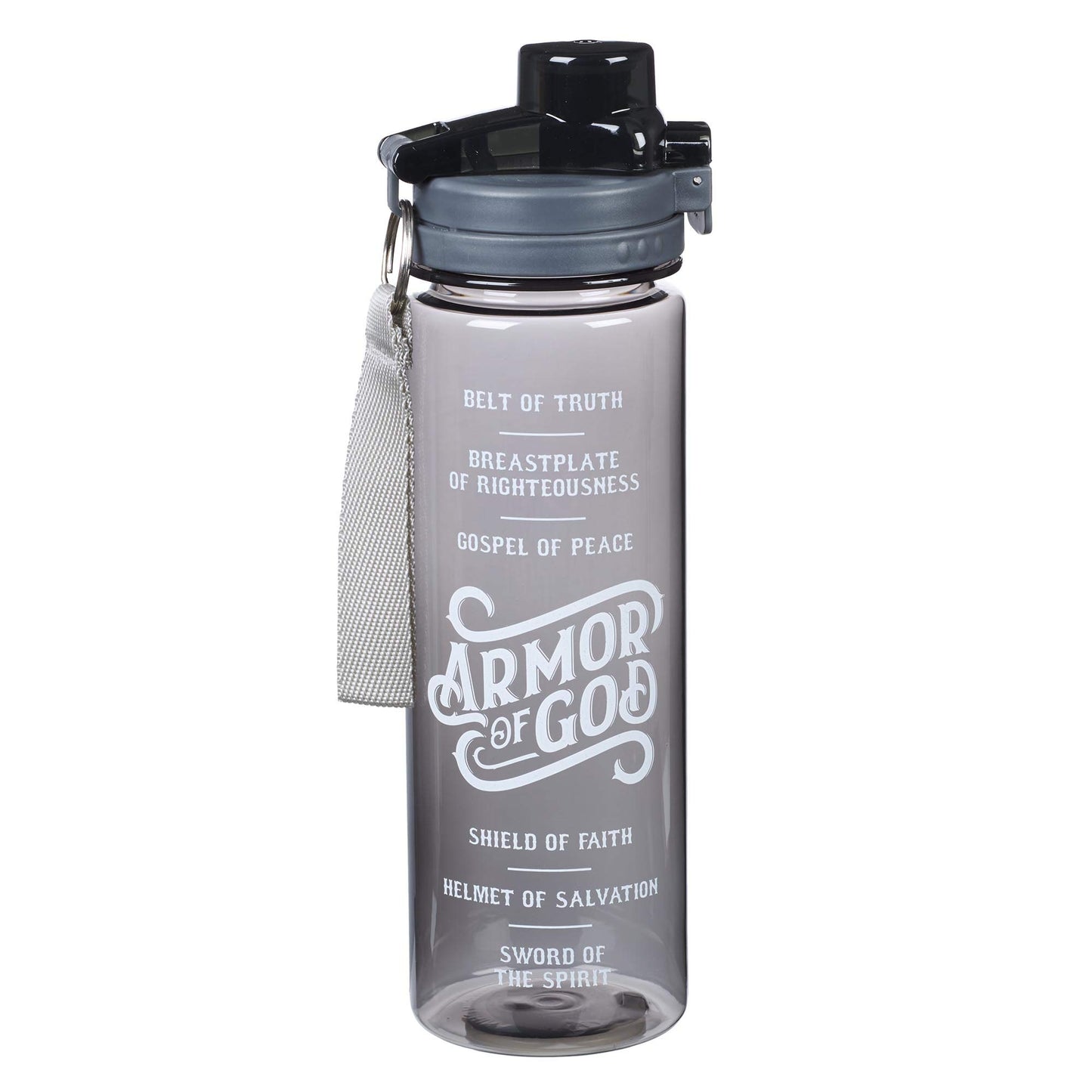 CAG WBT138 WATER BOTTLE PLASTIC BLACK ARMOR OF GOD