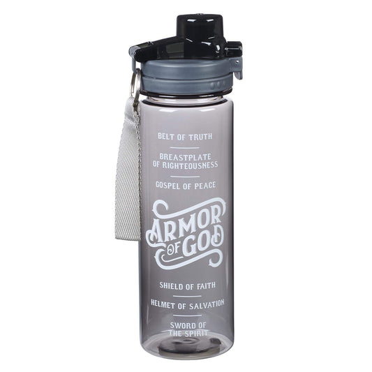 CAG WBT138 WATER BOTTLE PLASTIC BLACK ARMOR OF GOD