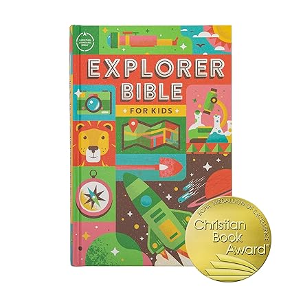 CSB EXPLORER BIBLE KIDS HC RED LETTER FULL-COLOR D