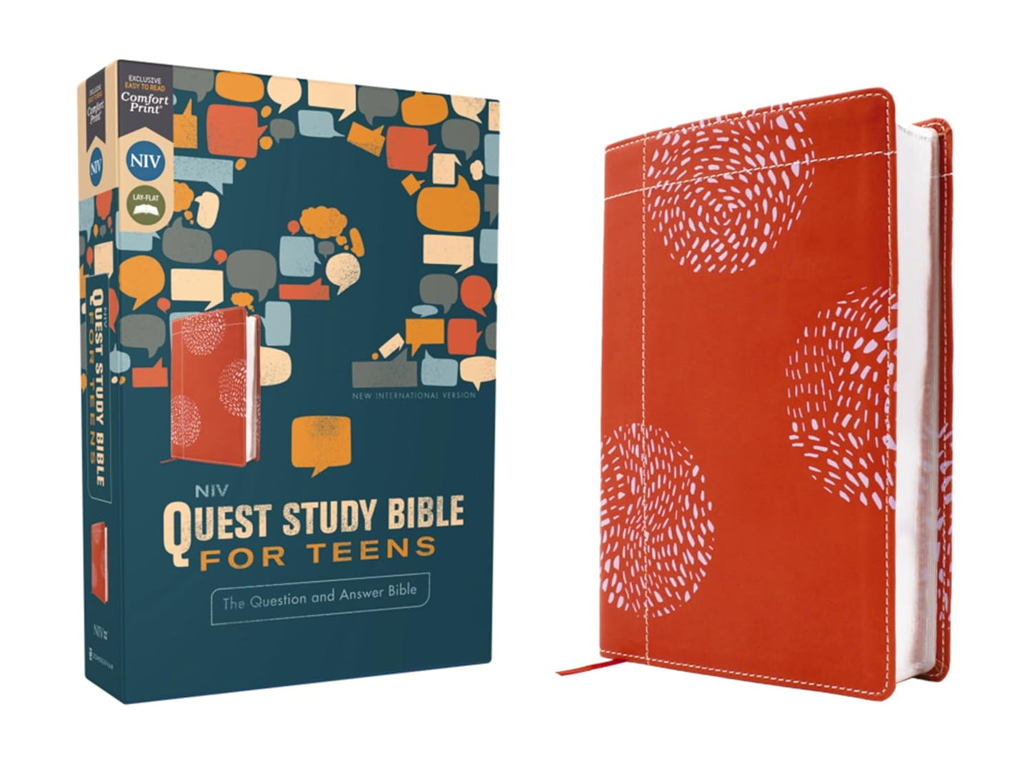 NIV QUEST STDY BIB TEENS LS