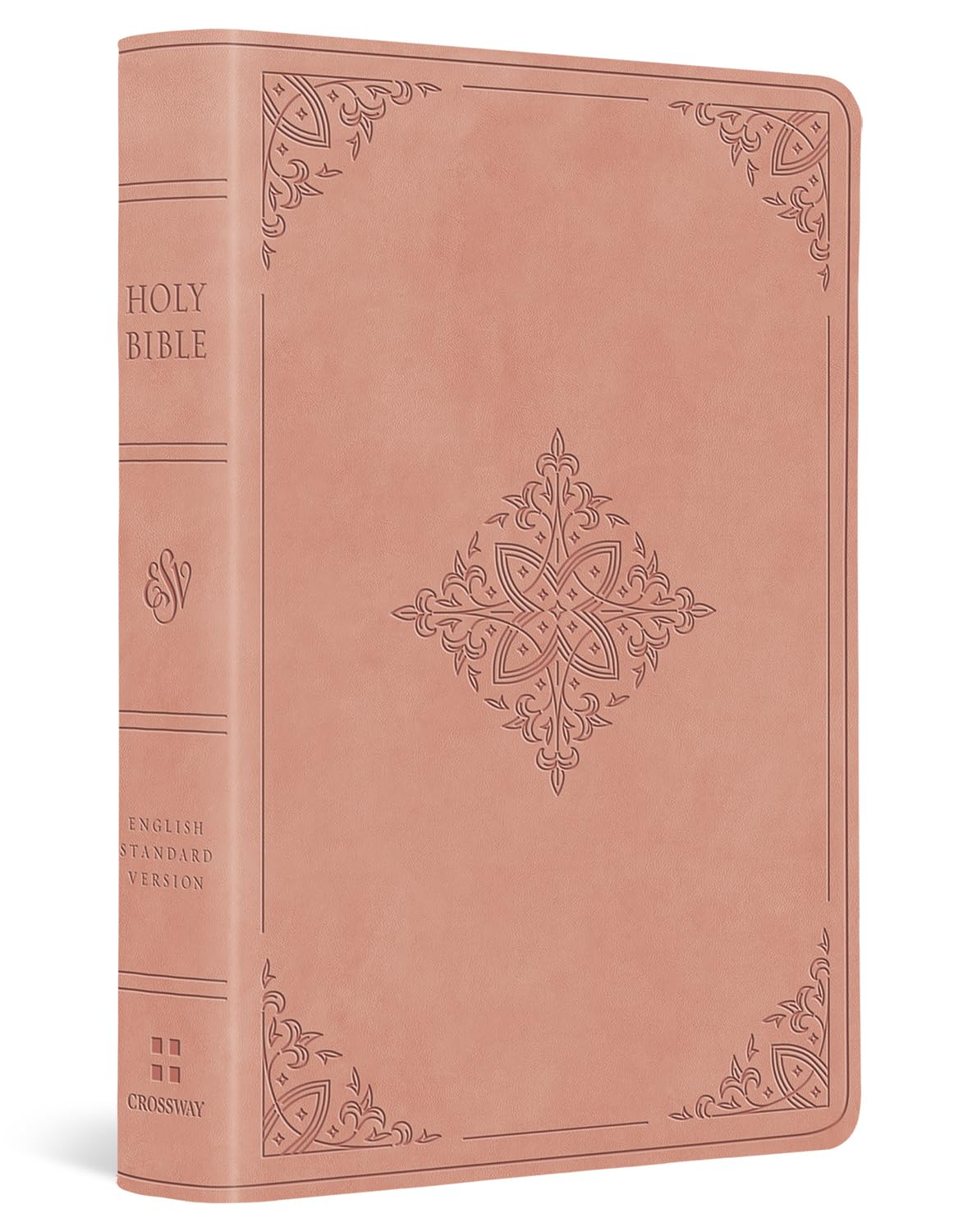 ESV VALUE LP COMPACT BIBLE TT, BLUSH