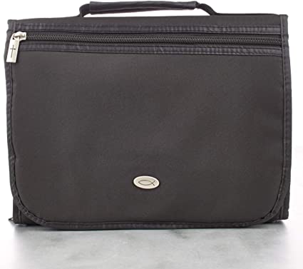 CAG BBXL155 BIBLE COVER TRI FOLD XLARGE BLACK