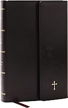 NKJV COMPACT PARAGRAPH-STYLE BIBLE BLACK LEATHERFLEX W/ MAGNETIC FLAP