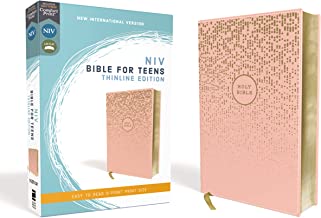 KIDS BI NIV ZON BIBLE FOR TEENS THINLINE ED RLE LS PINK