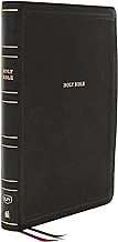 KJV THINLINE BIBLE GIANT PRINT  BLACK LEATHERSOFT TI