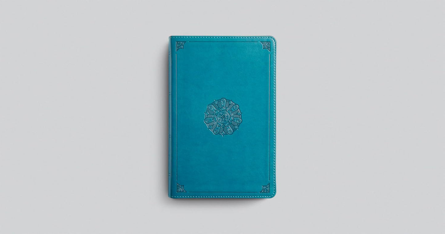 ESV BIBLE PERSONAL SIZE TRUTONE LP TEAL