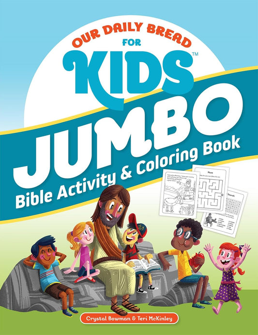 DH JUMBO BIBLE ACTIVITY & COLOURING BOOKS FOR KIDS