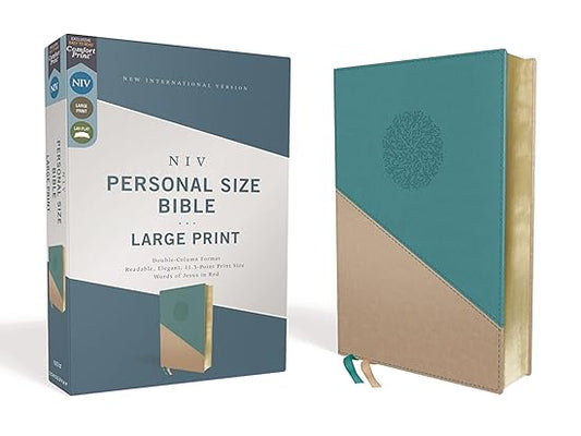NIV PERSONAL SIZE LP LEASOFT TEAL GOLD