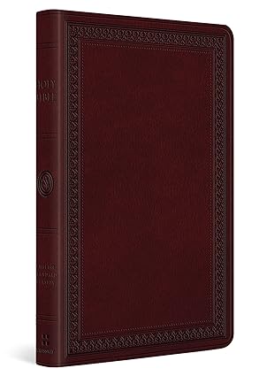ESV LARGE PRT VALUE THINLINE BI TT MAHOG
