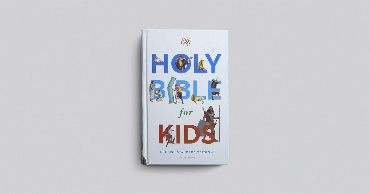 KIDS BI ESV HOLY BIBLE FOR KIDS LARGE PRT HC