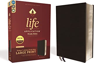 NIV ZON LIFE APP STUDY BI 3RD ED LARGE PRT BL BLACK