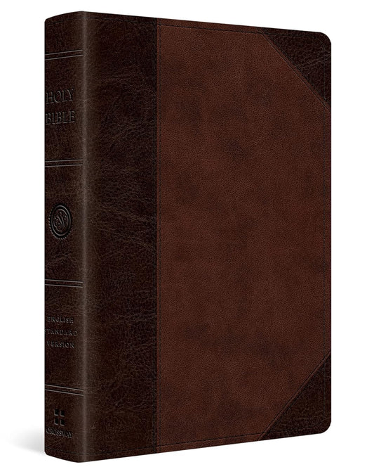 ESV PERSONAL SIZE REF BIBLE TT WALNUT PORTFOLIO