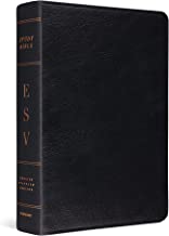 ESV STUDY BIBLE STD SIZE GENUINE LEATHER BLACK