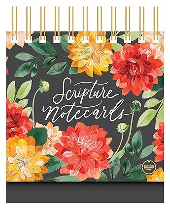 CSB SCRIPTURE NOTECARDS HOSANNA REVIVAL ED DAHLIAS