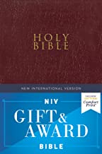 NIV ZON GIFT AND AWARD BIBLE IL BURGUNDY