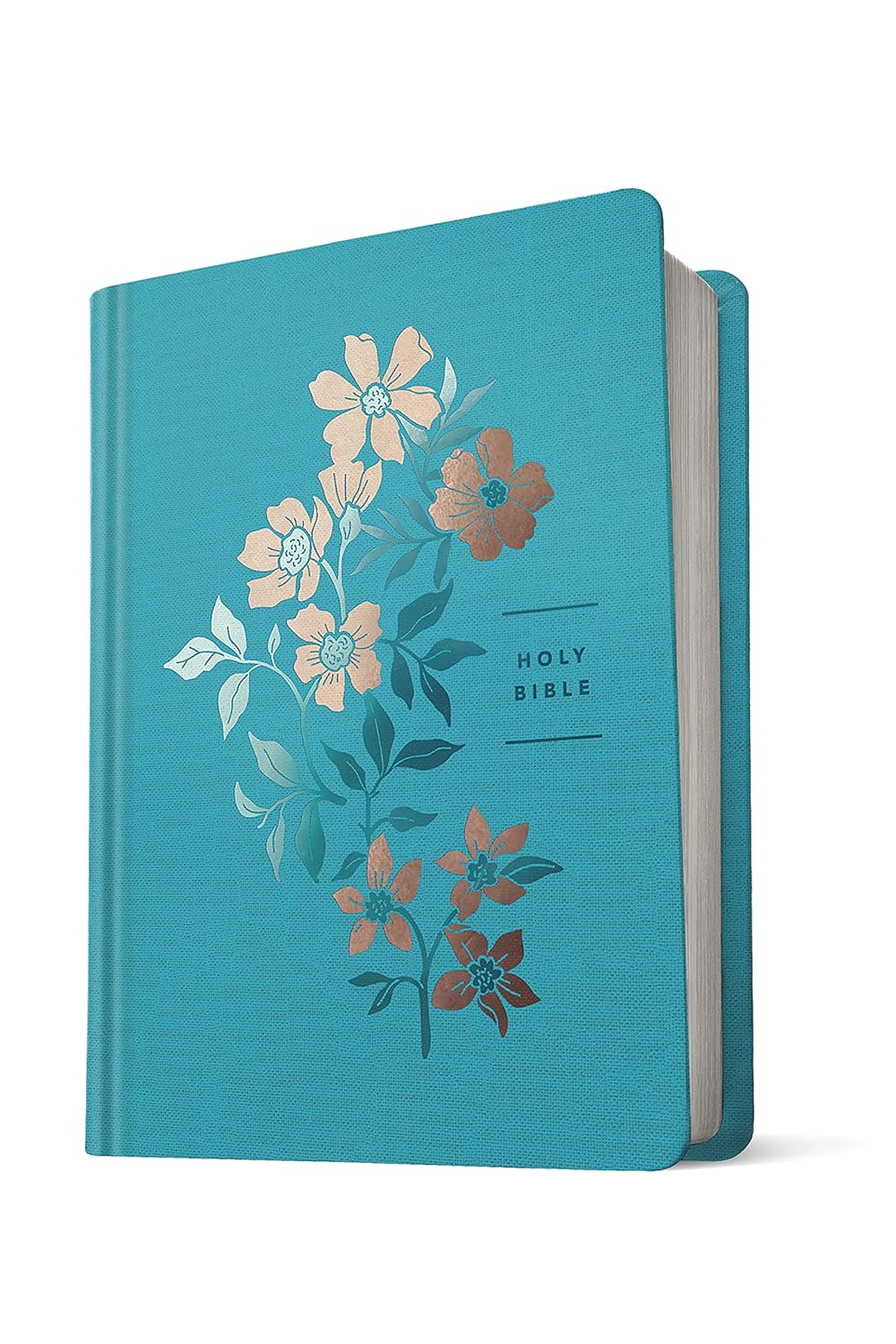 NLT BIBLE WIDE MARGIN HC BLU FILAMENT