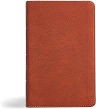 NASB PERSONAL SIZE BIBLE, BURNT SIENNA LEATHERTOUCH