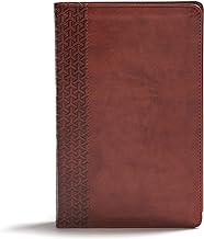 CSB EVERYDAY STUDY BIBLE, BRITISH TAN LEATHERTOUCH