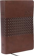 KJV STUDY BIBLE LARGE PRINT LEATHERSOFT BROWN