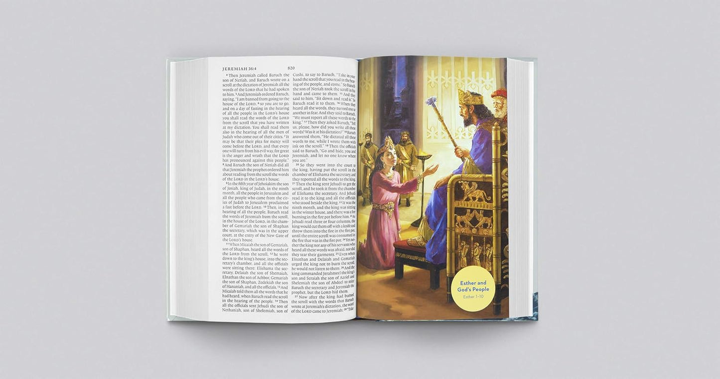 KIDS BI ESV HOLY BIBLE FOR KIDS LARGE PRT HC