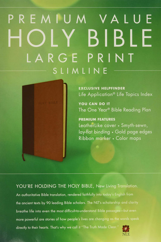 NLT PREMIUM SLIM VALUE LARGE PRT BI LL BRN TAN