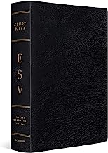 ESV STUDY BIBLE LARGE PRT GENUINE LEATHER  IDX