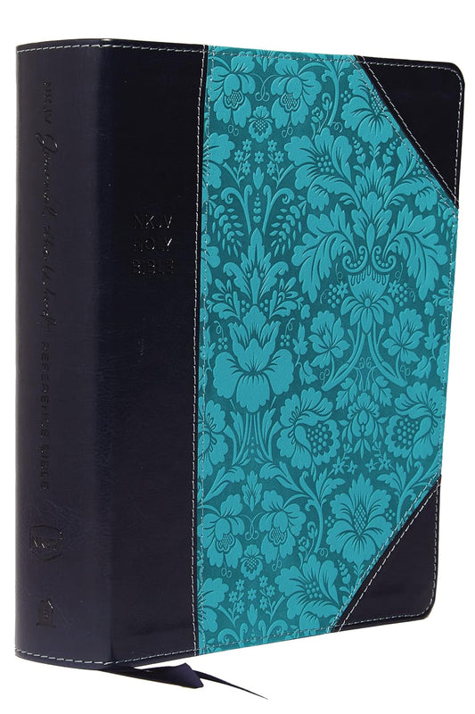 NKJV TN JOURNAL REF BI LEASOFT NAVY TURQUOISE