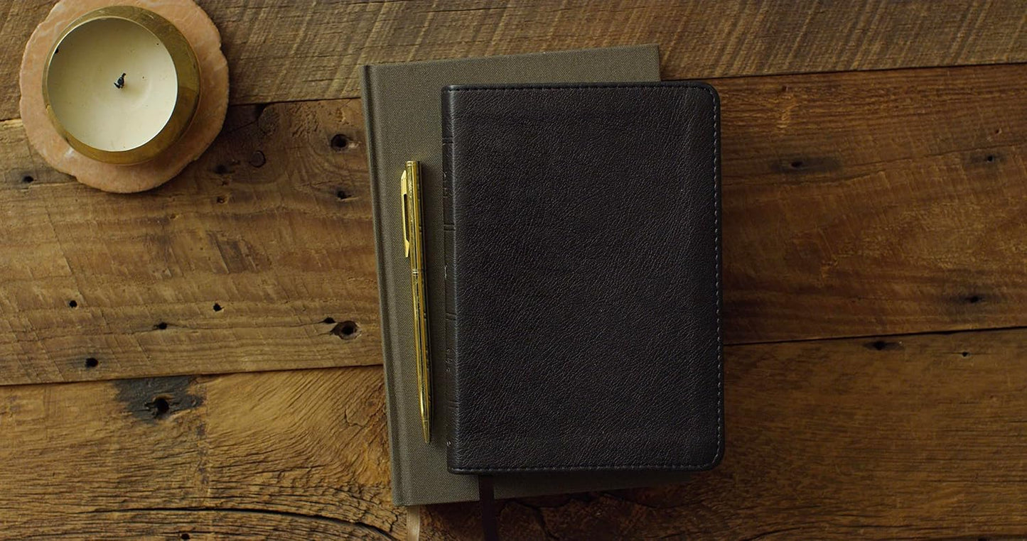 ESV LARGE PRINT COMPACT TT, BLCK, RL