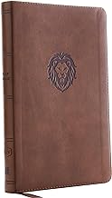KJV THINLINE YOUTH EDITION LEATHERSOFT BROWN