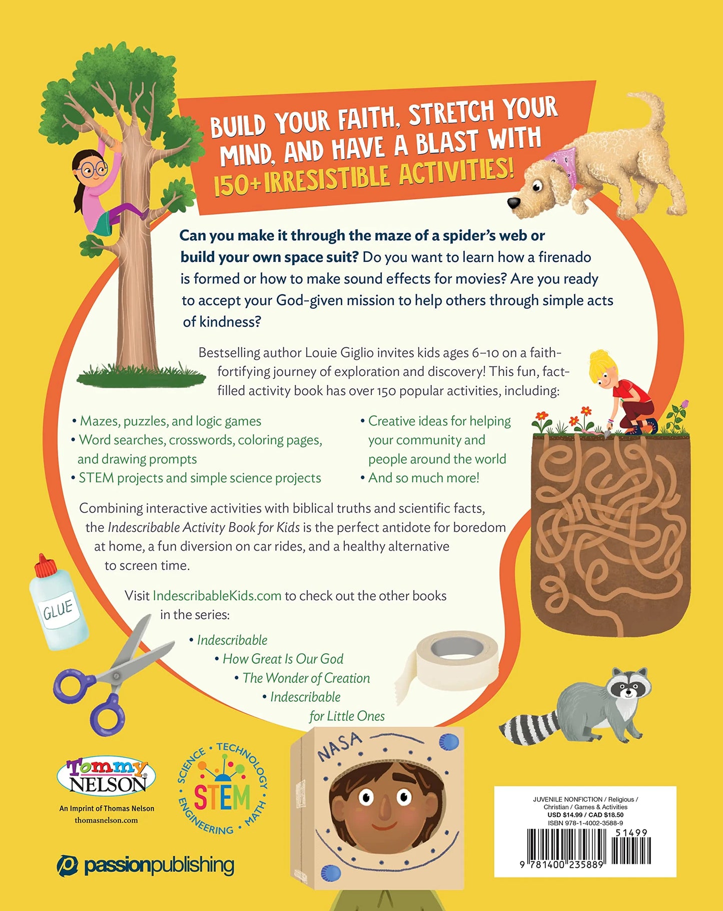 INDESCRIBABLE ACTIVITY BOOK FOR KIDS